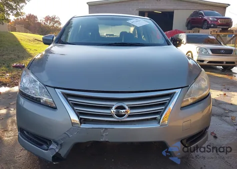 2013 Nissan Sentra Sv z USA, uszkodzony, nr VIN 3N1AB7APXDL749886